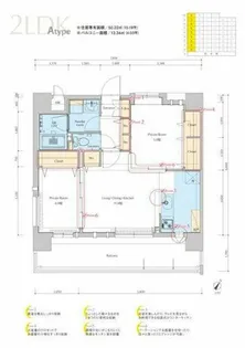 ネストピア博多グランドステージ【8階】の間取り