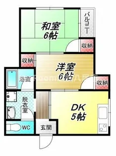 ビートル山本北C棟【2階】の間取り