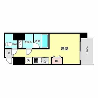 O-KYO【404号室】の間取り