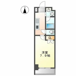 シティライフ今池南【3階】の間取り