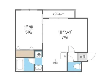 HKKS-ART V.【4階】の間取り