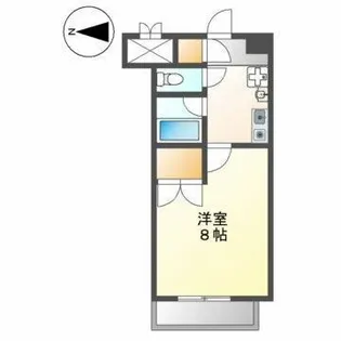 レージュ城西【3階】の間取り