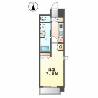 パルティール中村公園【7階】の間取り