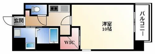 エルスタンザ栄南【9階】の間取り