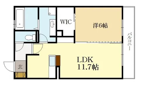 エーデルハイム東香園【2階】の間取り