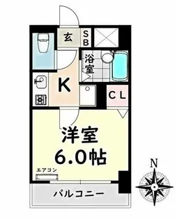 愛知県名古屋市南区戸部下1丁目【マンション】の間取り