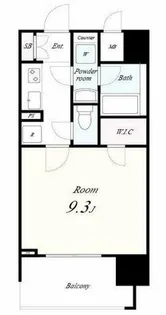 セイワパレス京町堀【9階】の間取り