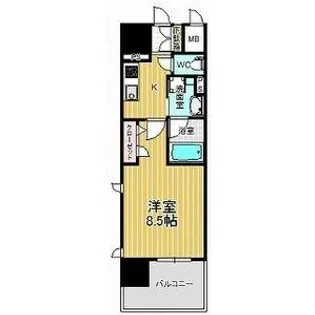 セレニティー大須【8階】の間取り