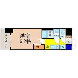 プレサンス千種駅前レイズ【7階】の間取り