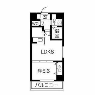 アイン橘【2階】の間取り