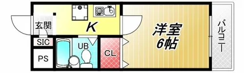 リバティーライフ【3階】の間取り
