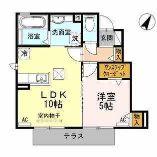 ブライト コート【201号室】の間取り
