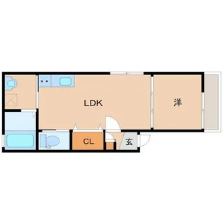 ヴェールメゾン南城内【2階】の間取り