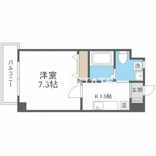 Ritz新今里【6階】の間取り