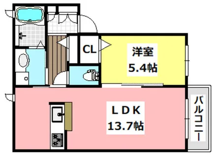 VILLAGIO 光(ヴィラジオヒカリ)【201号室】の間取り