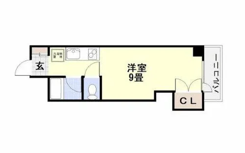 第10ハトヤビル【306号室】の間取り