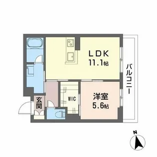 グランカルム 足立【3階】の間取り