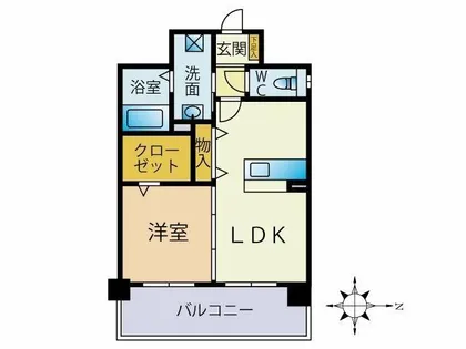 ジュネスK【10階】の間取り