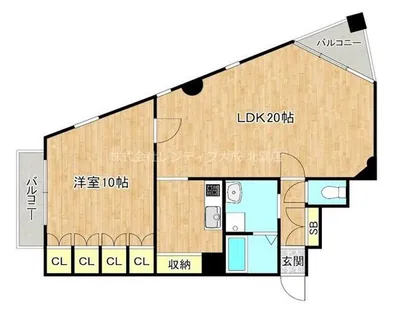 ザ・リージェント【1階】の間取り