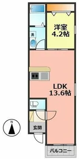 BC大金【1階】の間取り