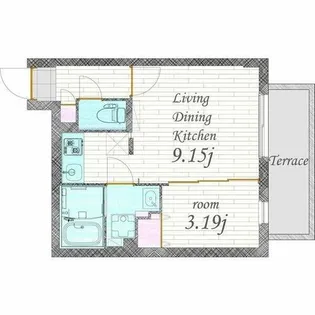 quador名古屋WEST【1階】の間取り