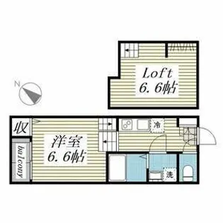 LUNA FORZA新守西【1階】の間取り