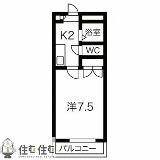 グレイス【105号室】の間取り