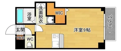 ホープ上新庄【3階】の間取り