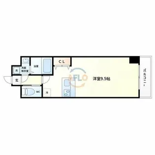 Amalfi森ノ宮【7階】の間取り