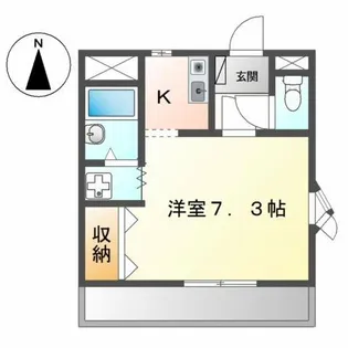 コンフォース藤【2階】の間取り