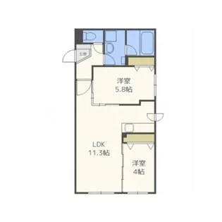 Balboni表参道(バルボーニ)【3階】の間取り