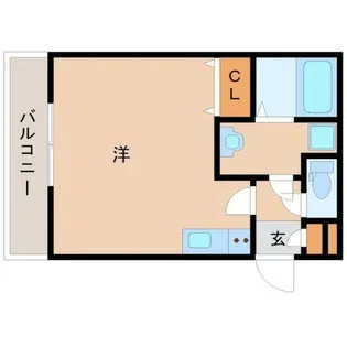 兵庫県尼崎市西大物町【アパート】の間取り