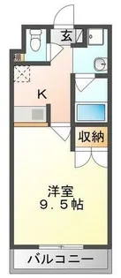 ペイサージュ【2階】の間取り