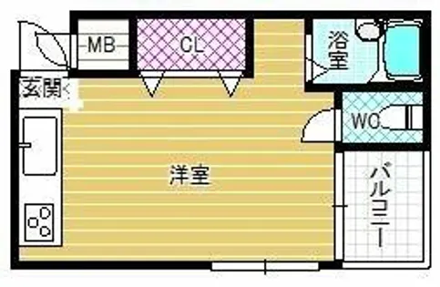 カルムK2【3階】の間取り