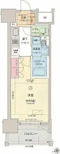 オープンレジデンシア大須門前町【2階】の間取り