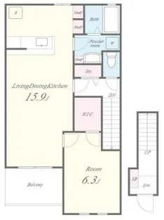 アマービレ【2階】の間取り