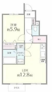 福岡県福岡市城南区樋井川2丁目【アパート】の間取り