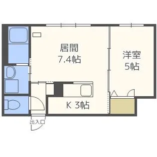 シティプレミア宮の森【4階】の間取り