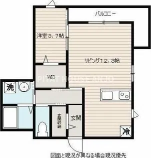 HIIRAGI善明町【3階】の間取り