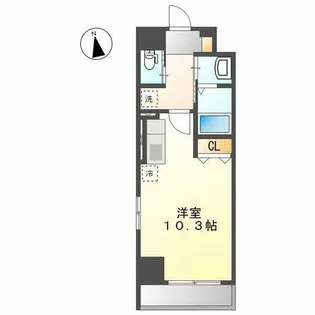 Rivermet覚王山(リバーメット)【5階】の間取り