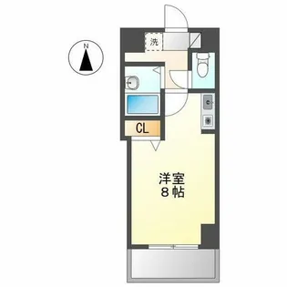 グランヴィア徳川【7階】の間取り