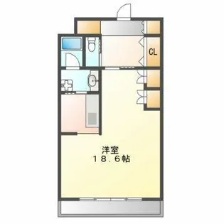 モンレーヴ千種【1階】の間取り