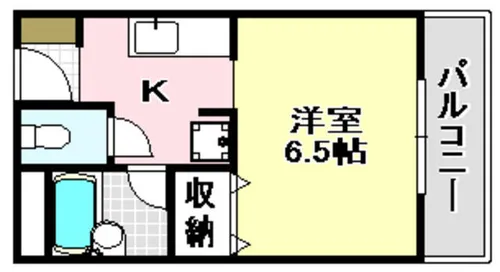 パインハウス【2階】の間取り