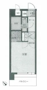 エステートモア高宮エスト【8階】の間取り