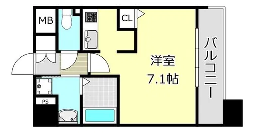 アーバンウェル茨木【12階】の間取り