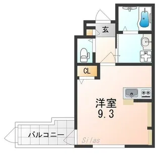 西湊町エヌエム・セント【2階】の間取り