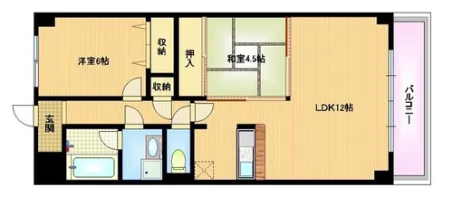 ロゼオ・グランデ【2階】の間取り