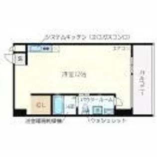 アドバンス心斎橋NEXTURE【10階】の間取り