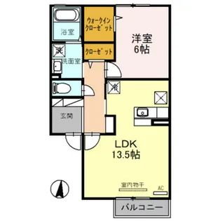 大阪府豊中市桜の町4丁目【アパート】の間取り