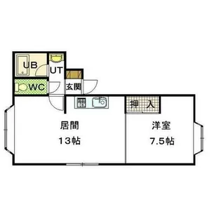 ロイアル麻生東【3階】の間取り